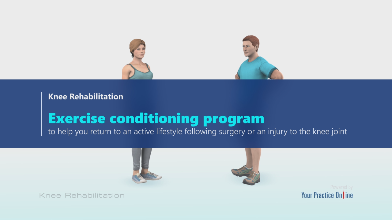 Knee Rehabilitation Video | Medical Video Library