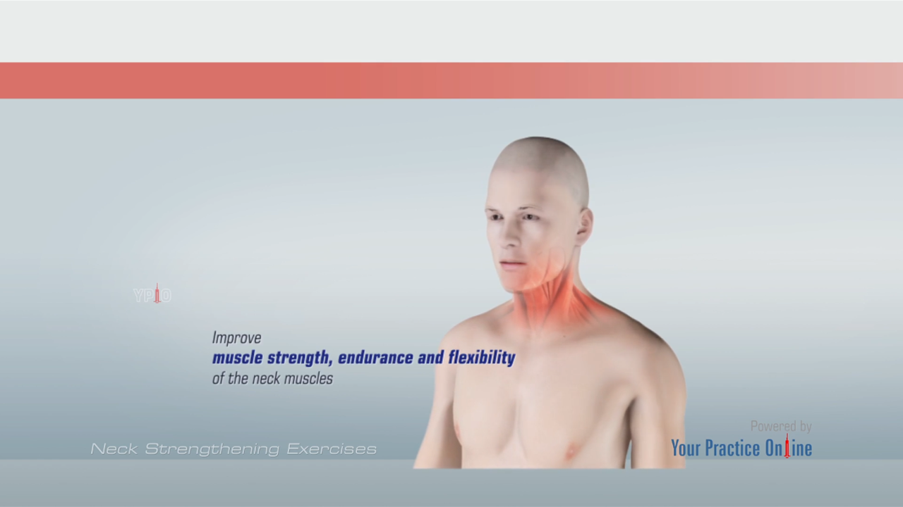 Strengthen front neck muscles clearance
